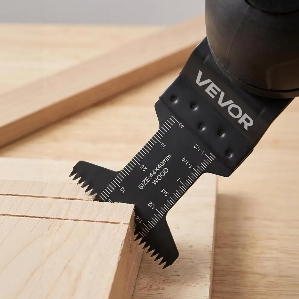 VEVOR 60 PCS Japanese Teeth Oscillating Blades for Multitool installation