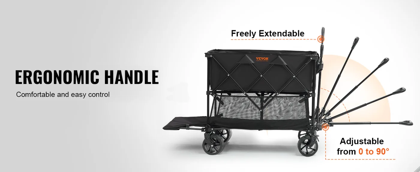 VEVOR wagon cart all terrain wheel movement