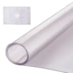 VEVOR Plastic Table Cover 42 x 60 inch Frosted Clear product image 1