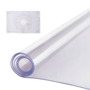 VEVOR Plastic Table Cover 42 x 72 inch Clear product image 1