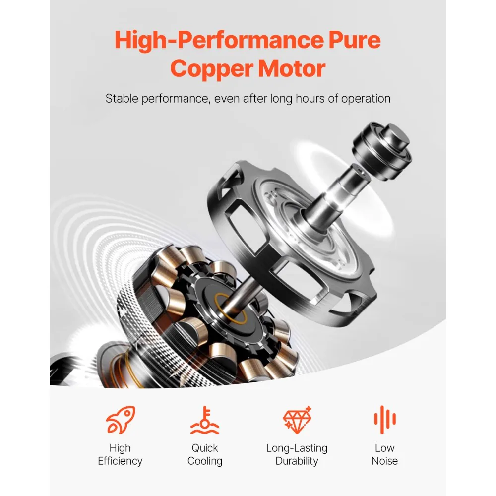 VEVOR Vacuum Pump Single-Stage Pro 5 CFM 1/2HP product image 3