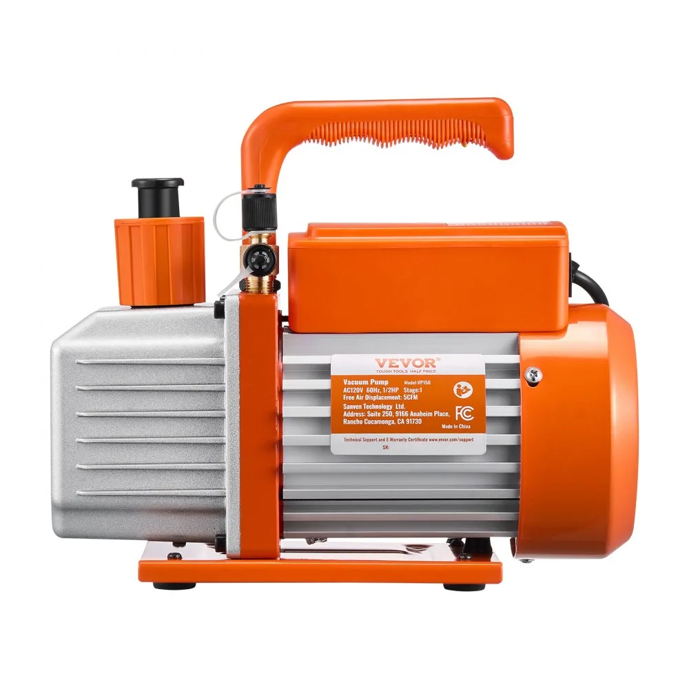 VEVOR Vacuum Pump Single-Stage Pro 5 CFM 1/2HP product image 10