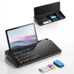 VEVOR desktop glass dry erase board hero image