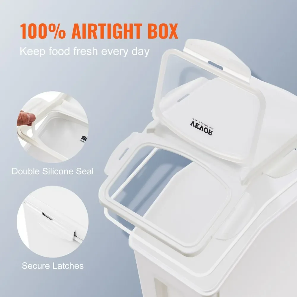 VEVOR Ingredient Storage Bin 2 pcs 15L*2 product image 3