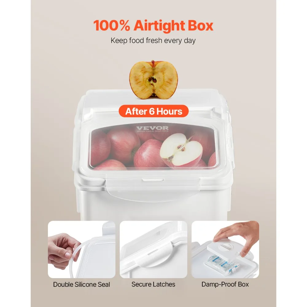 VEVOR Rice Storage Container 2 pcs 40L product image 3