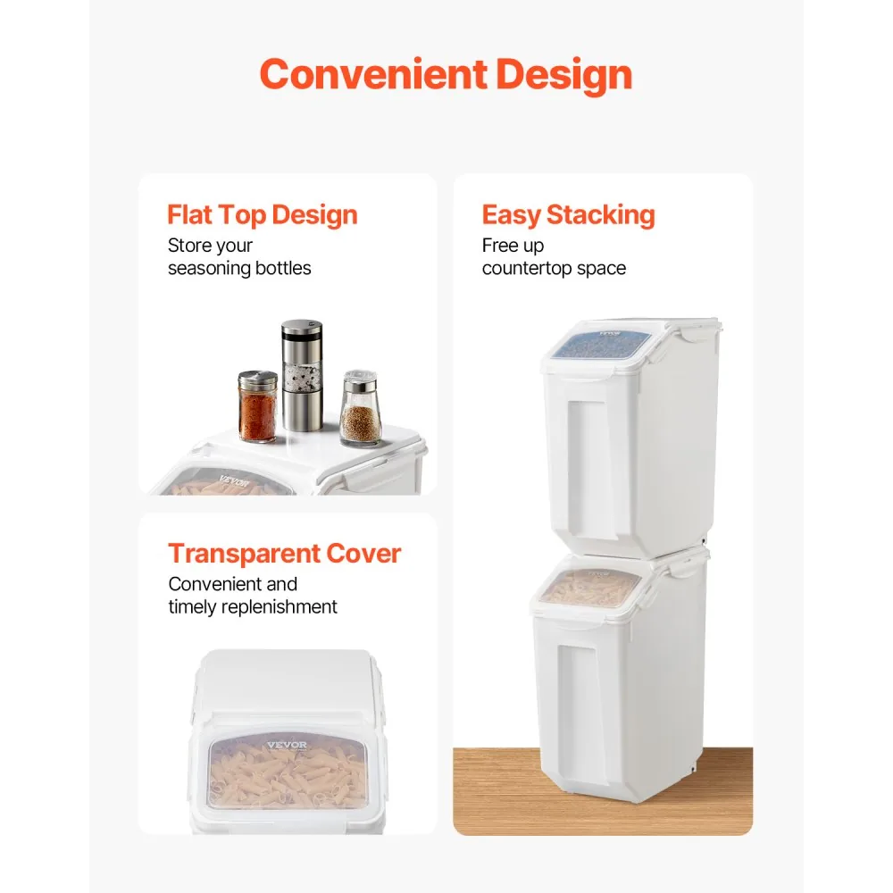 VEVOR Rice Storage Container 2 pcs 40L product image 6