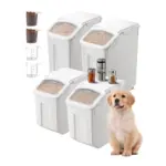 VEVOR Rice Storage Container 4 pcs 100L product image 1