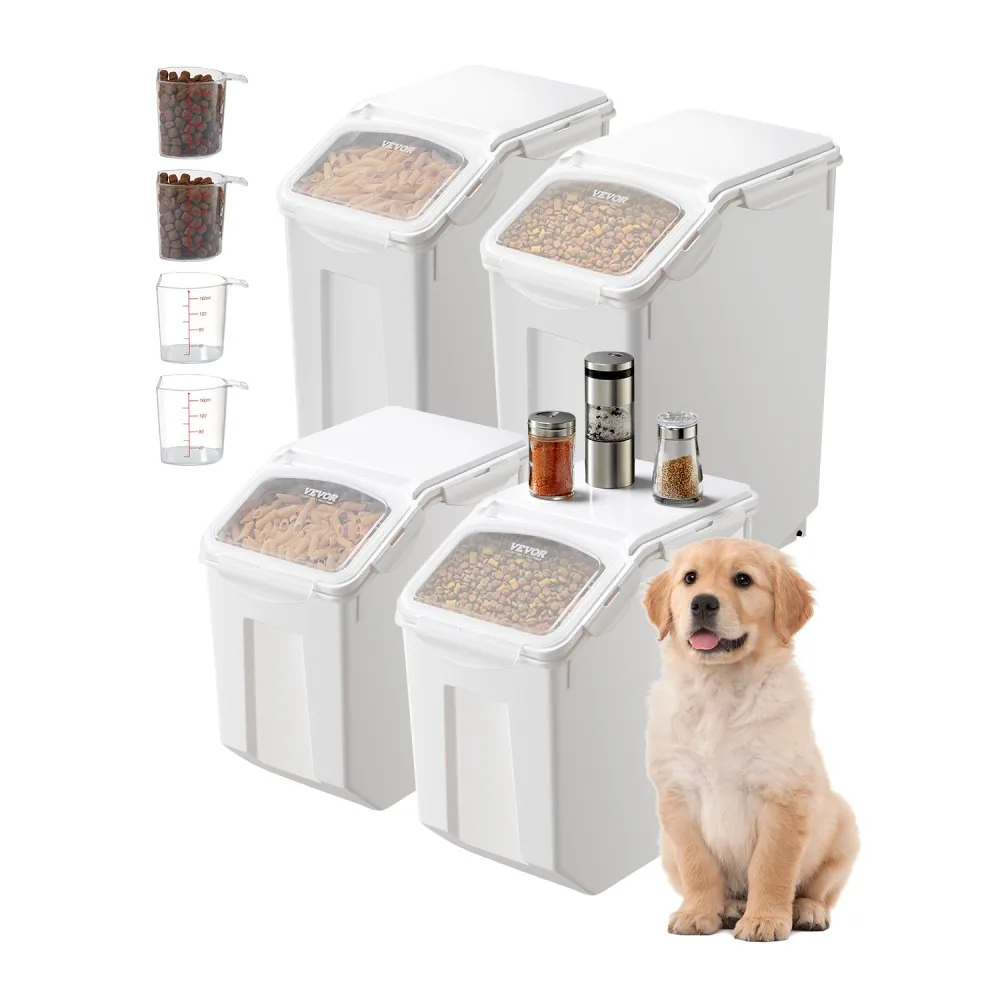 VEVOR Rice Storage Container 4 pcs 100L product image 1