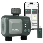 VEVOR WiFi Sprinkler Timer WiFi+Bluetooth 2 Outlets product image 1