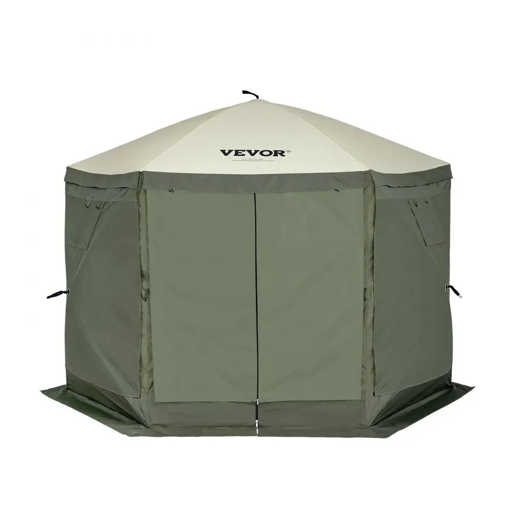 VEVOR screen tent with ground stakes and ropes