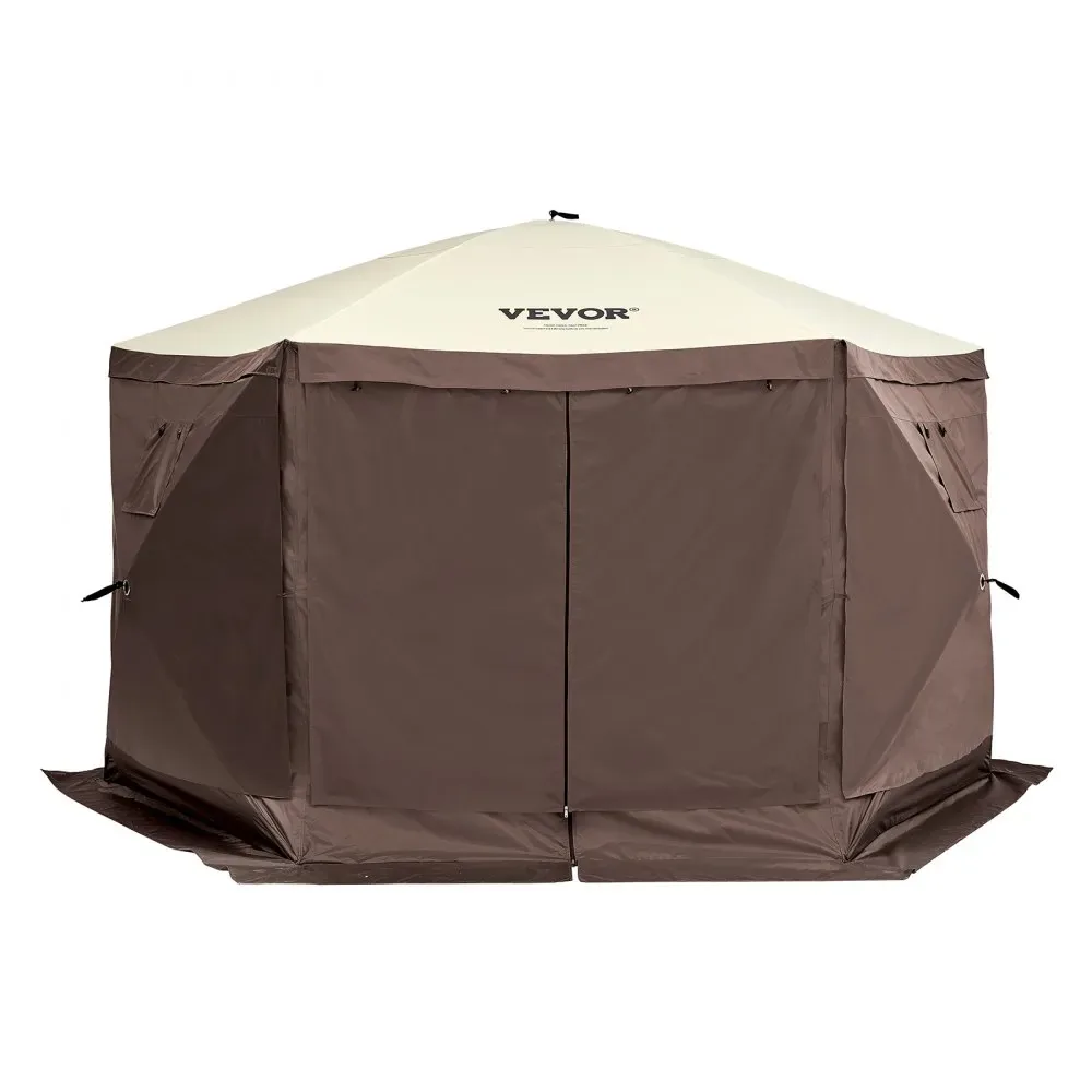 VEVOR screen tent with ground stakes and ropes