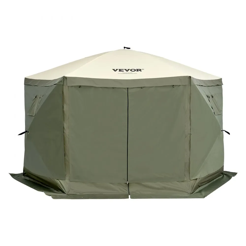 VEVOR screen tent with ground stakes and ropes