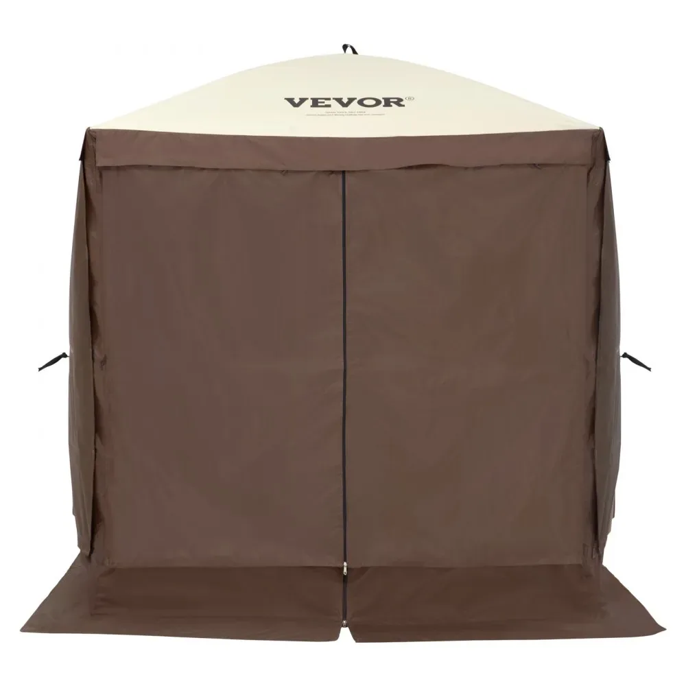 VEVOR screen tent with ground stakes and ropes