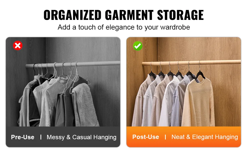 VEVOR Hangers Black - Velvet feature 4