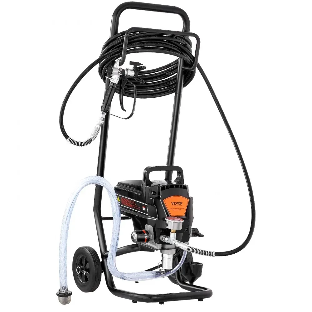 VEVOR 950W Airless Paint Sprayer with Cart 3000 PSI durability detail