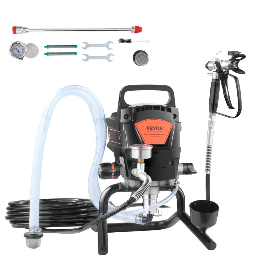 VEVOR 950W Airless Paint Sprayer 3000 PSI Electric Stand application detail
