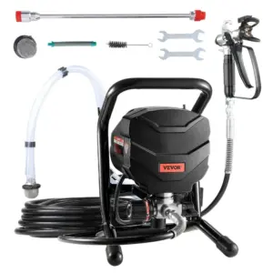 VEVOR 650W stand airless paint sprayer front view