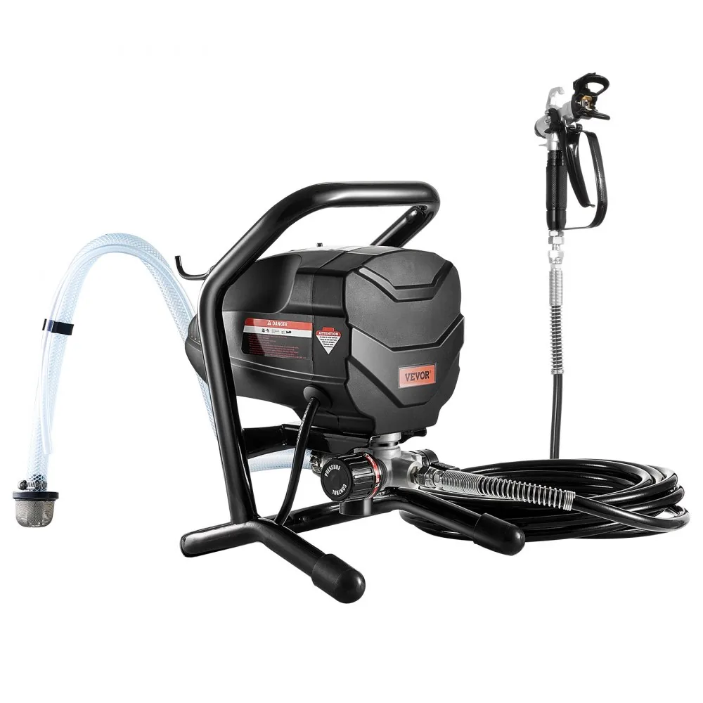 VEVOR 650W paint sprayer features overview