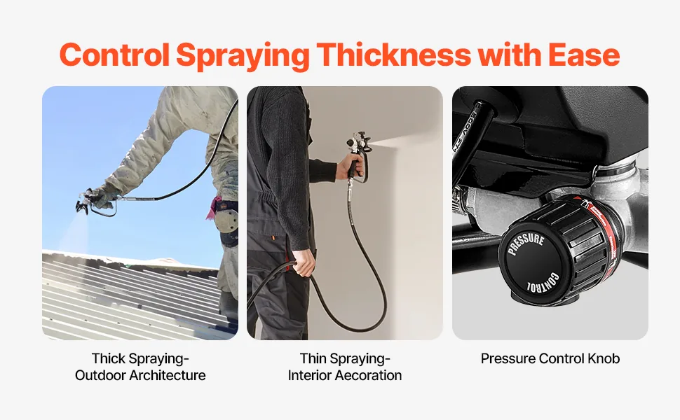 VEVOR airless paint sprayer high pressure pump