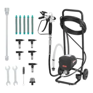 VEVOR 650W stand airless paint sprayer front view