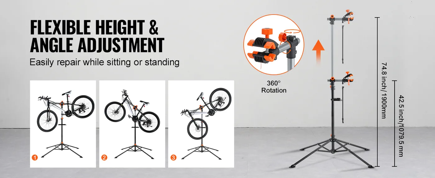 VEVOR Bike Repair Stand 80 lbs Steel feature 1