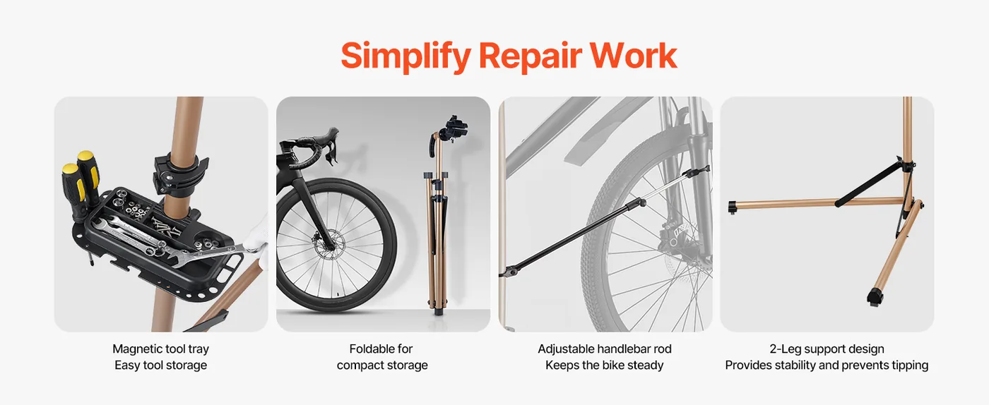 VEVOR Bike Repair Stand 88 lbs Steel feature 4