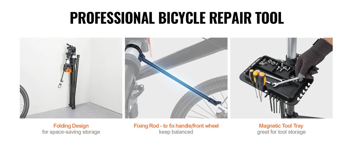 VEVOR Bike Repair Stand 66 lbs Aluminium feature 4