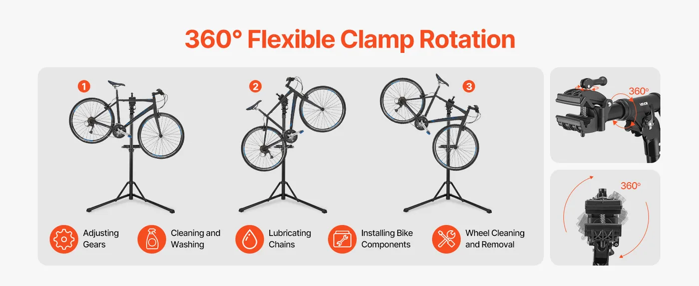 VEVOR Bike Repair Stand 85 lbs Aluminium feature 1