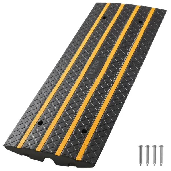 VEVOR Car Driveway Rubber Curb Ramp 1 Pcs Upgraded Version product image 1