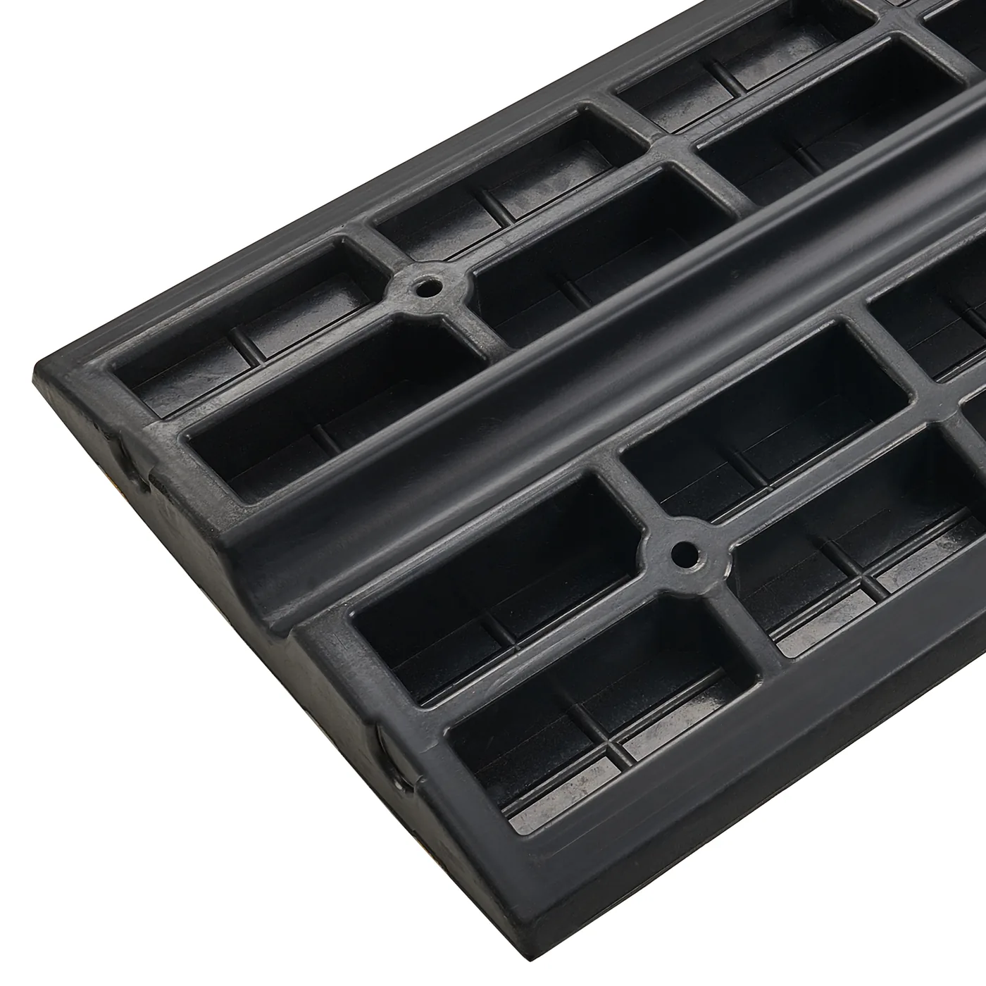VEVOR Car Driveway Rubber Curb Ramp 1 Pcs Upgraded Version Anti-aging Rubber