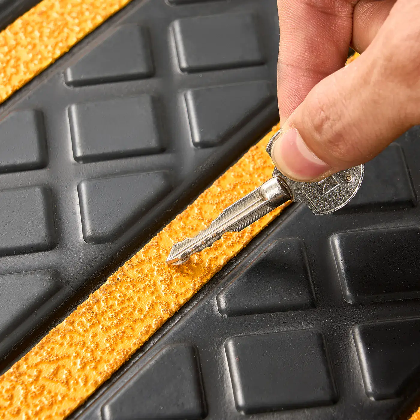 VEVOR Car Driveway Rubber Curb Ramp 2 Pcs Upgraded Version Anti-slip Texture