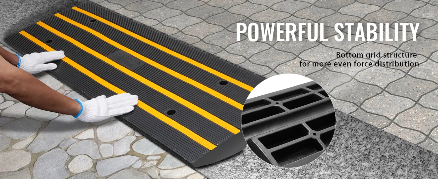 VEVOR Curb Ramp 1 Pcs Regular Type More Stable