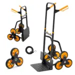 VEVOR Stair Climbing Cart 770 lbs With Handrail product image 1