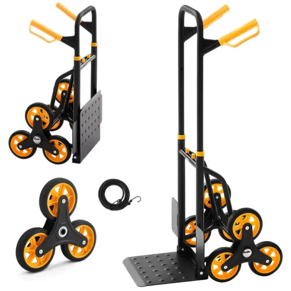 VEVOR Stair Climbing Cart 440 lbs With Handrail product image 1