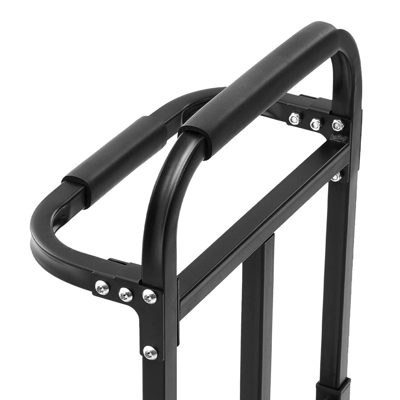 VEVOR Stair Climbing Cart 460 lbs Handle Version Durable TPR Silent Wheels