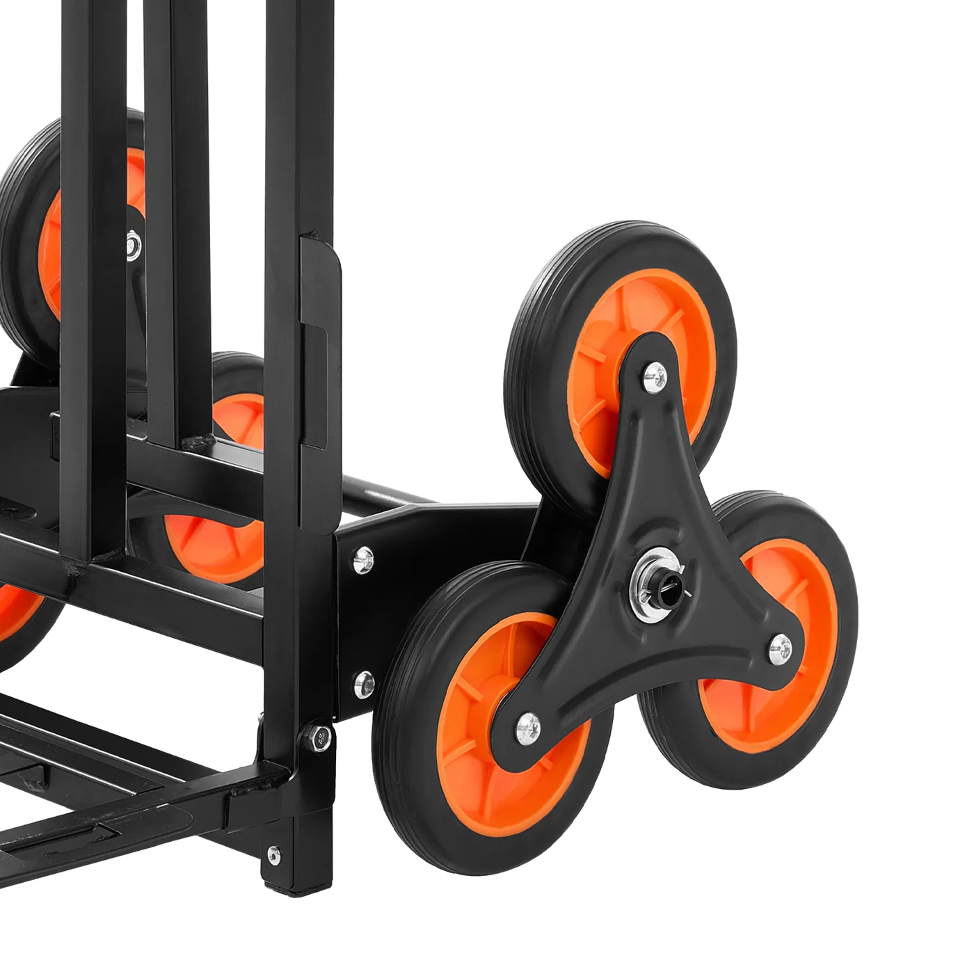VEVOR Stair Climbing Cart 460 lbs Handle Version Optimized Folding Mechanism