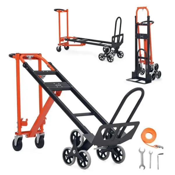 VEVOR 3 in 1 Industrial Convertible Stair Climbing Cart product image 1