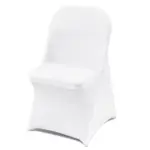 VEVOR Stretch Spandex Folding Chair Covers 30 PCS White-for product image 1