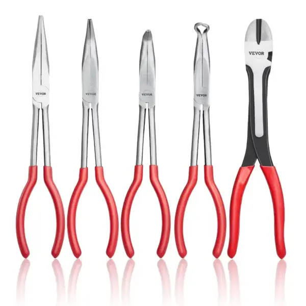 VEVOR 5-Piece Needle Nose Pliers 5pcs 11inch product image 1