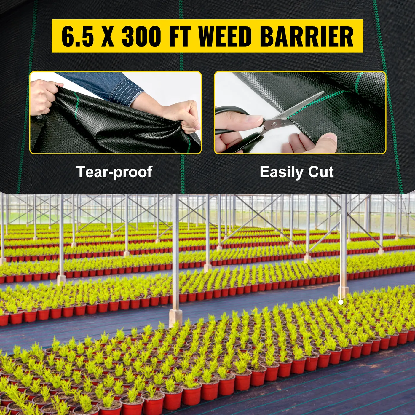 VEVOR landscape fabric letting water through