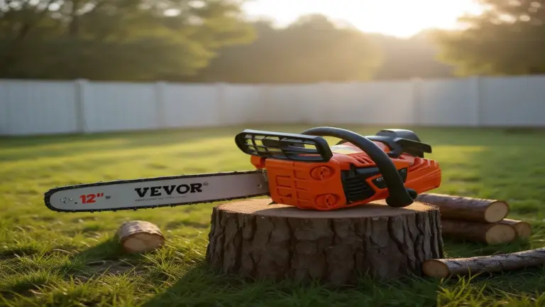 Is a 12-Inch Gas Chainsaw Enough for Home Use? (VEVOR 25.4CC Review)