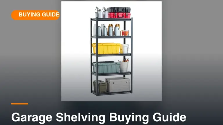 Garage Shelving Buying Guide