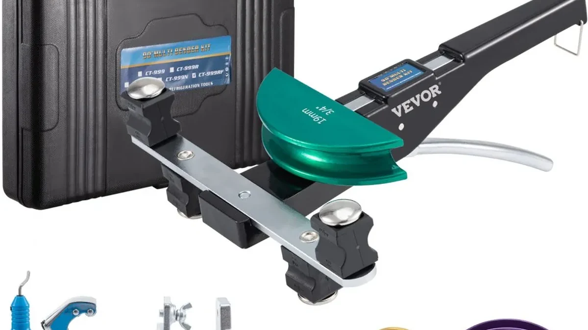 VEVOR multi bender kit with bending dies and carrying case