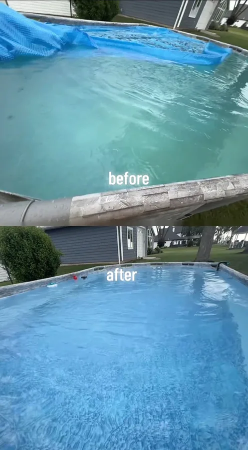 Customer photo 7 of <span class="sdh-h1" data-short="VEVOR 14 in Sand Filter Pump 0.75 HP 3500 GPH for Pool">VEVOR FlashPure Sand Filter Pump, 14 in for Above Ground Pool, 0.75 HP 3500 GPH, Swimming Pool Filter System with Timer, 6X Faster Filtration, Media Installed, Leak-Resistant, Ready to Use Out of Box</span>