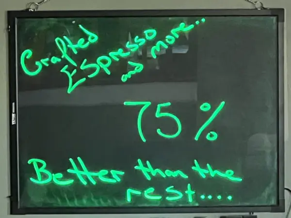 Customer photo 1 of <span class="sdh-h1" data-short="VEVOR LED Message Writing Board 12 x 16 in">VEVOR LED Message Writing Board, 16″x12″ Illuminated Erasable Lighted Chalkboard, Neon Effect Menu Sign Board, Drawing Board with 8 Fluorescent Chalk Markers and Remote Control, for Home Wedding Shop</span>